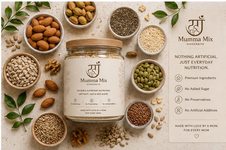 MummaMix Hidden Bite – Hidden Nutrition for Growing Kids